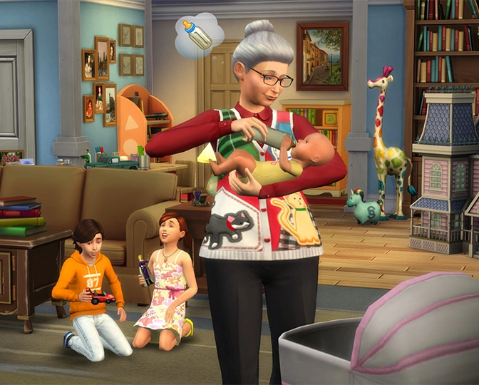 Няня спешит на помощь! Уже в The Sims 4