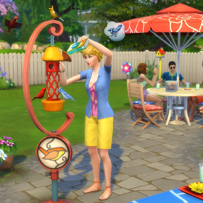 Веселитесь от души с «The Sims 4 На заднем дворе — Каталог»!
