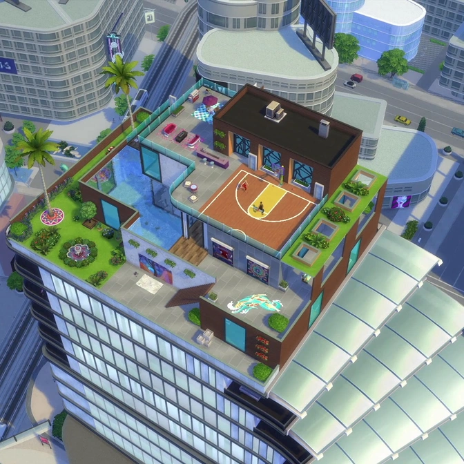 Роскошная жизнь! Пентхаусы в «The Sims 4 Жизнь в городе»
