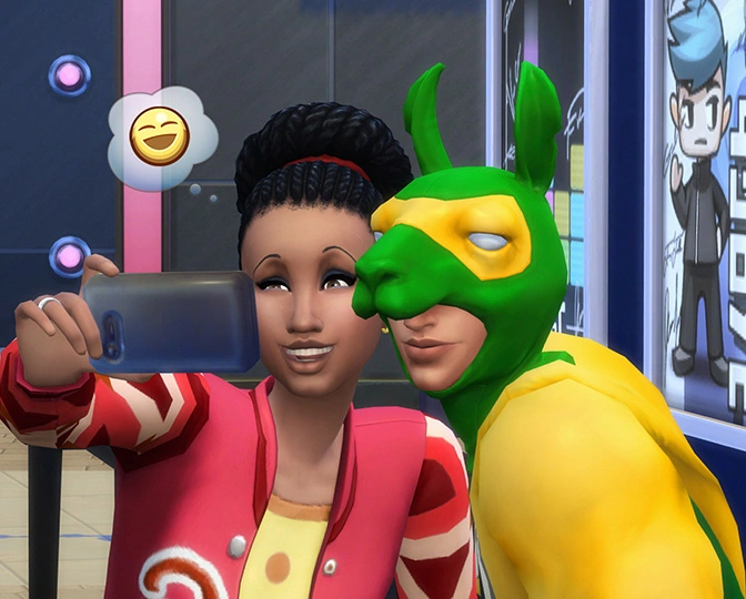 Устройте праздник ума на фестивале «УмниКон» из «The Sims 4 Жизнь в городе»