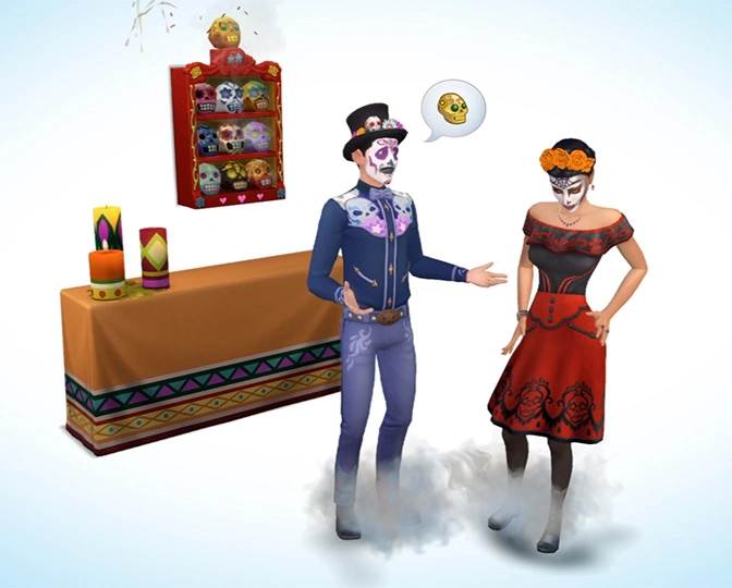 The Sims 4: Будьте готовы к испытанию «День мертвых»!