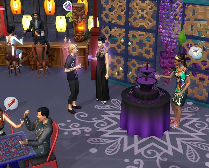 Улыбочку! В The Sims 4 Городская жизнь Фестиваль юмора и розыгрышей