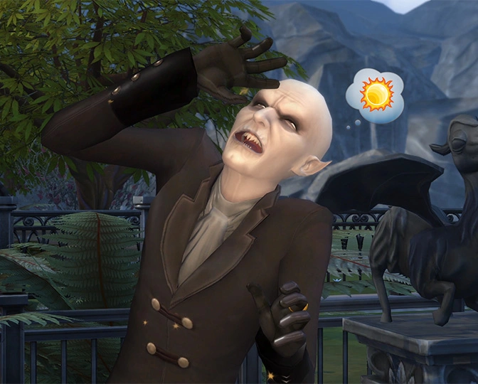 Живите вечно в игровом наборе The Sims 4 Вампиры!