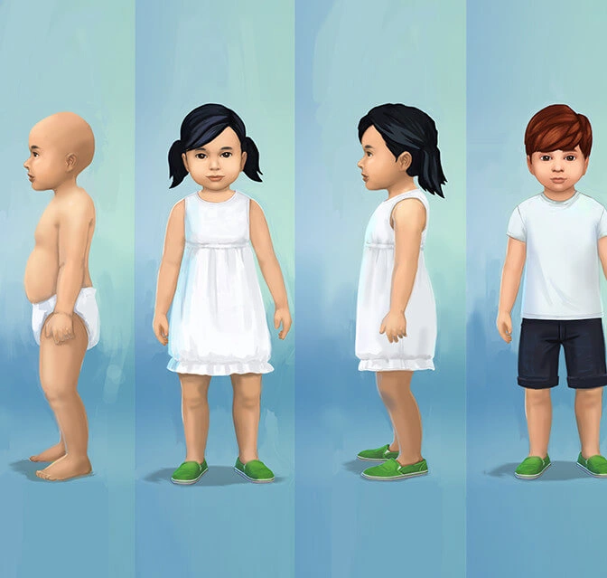 От идеи до воплощения: создание малышей в The Sims 4