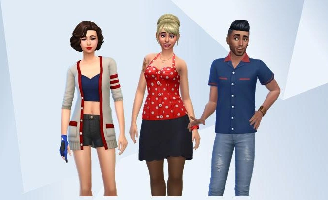 «The Sims 4: Вечер боулинга» — официальные участки и семьи