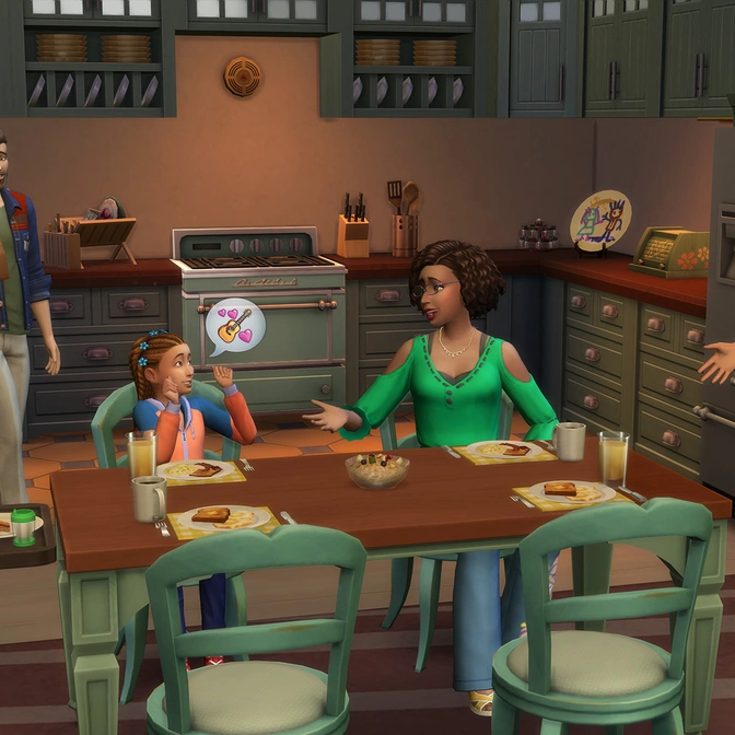 Достоинства характера в «The Sims 4 Родители»