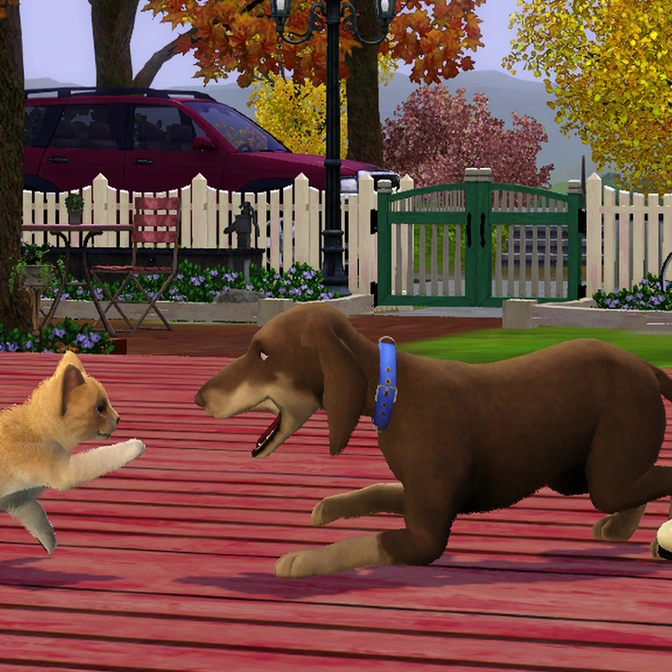 Аниматор The Sims 4 работает с «четвероногими»