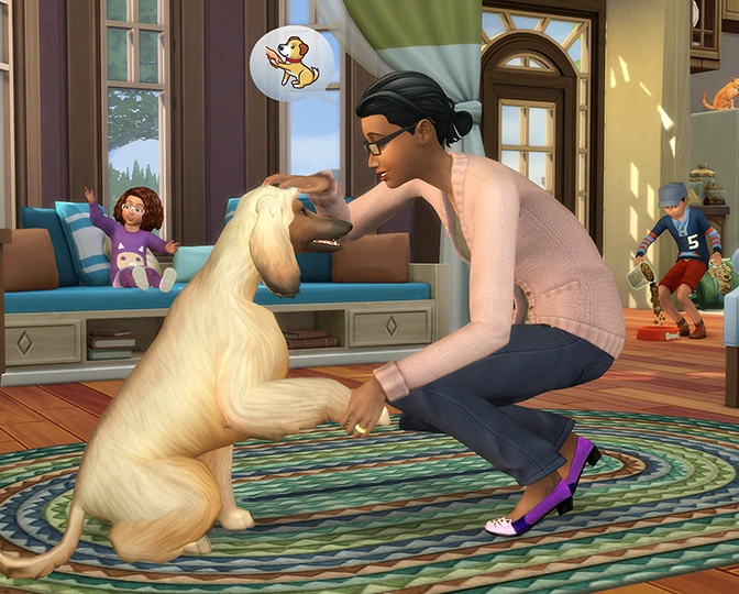 Дополнение «The Sims 4 Кошки и собаки» выйдет в ноябре!