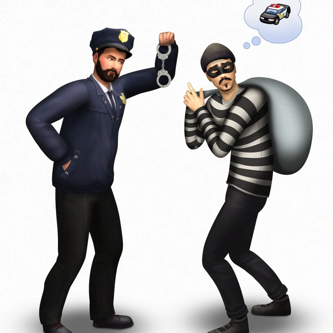 Воры всё ещё могут быть добавлены в The Sims 4