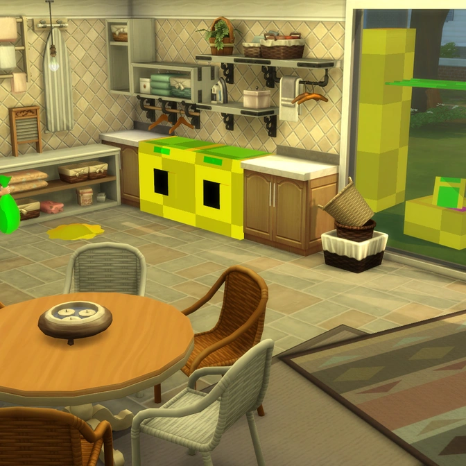Выбираем символ для каталога «The Sims 4: Стирка»