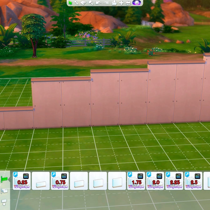 Моддер разблокировал новые размеры перегородок в The Sims 4
