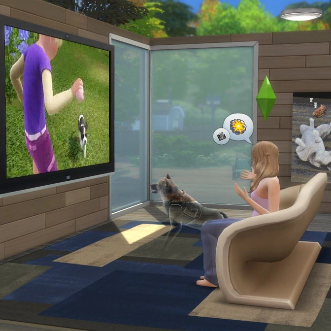 SimGuruRomeo показал собаку-призрака из «The Sims 4: Кошки и собаки»