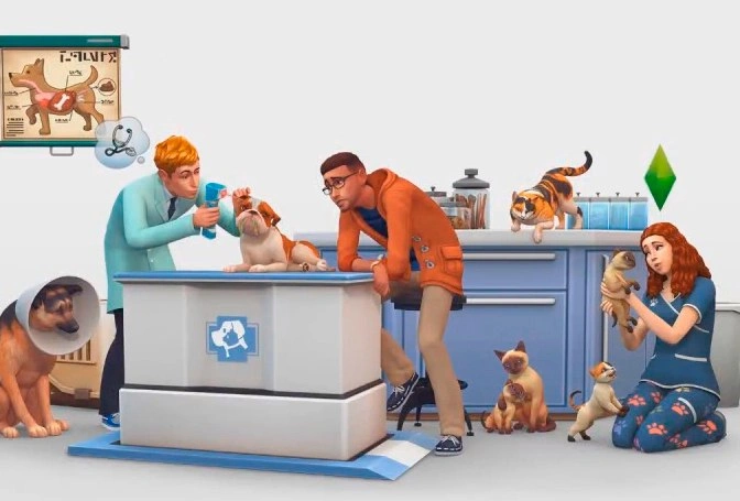 SimGuruHouts об управлении ветеринарной клиникой + новый рендер