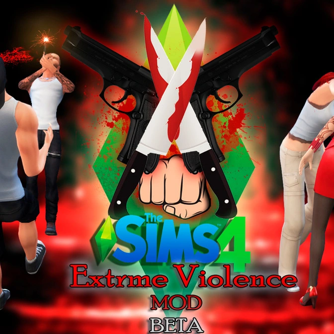 Мод «Чрезмерная жестокость» для The Sims 4 [18+] (обновлено 17.08.19)