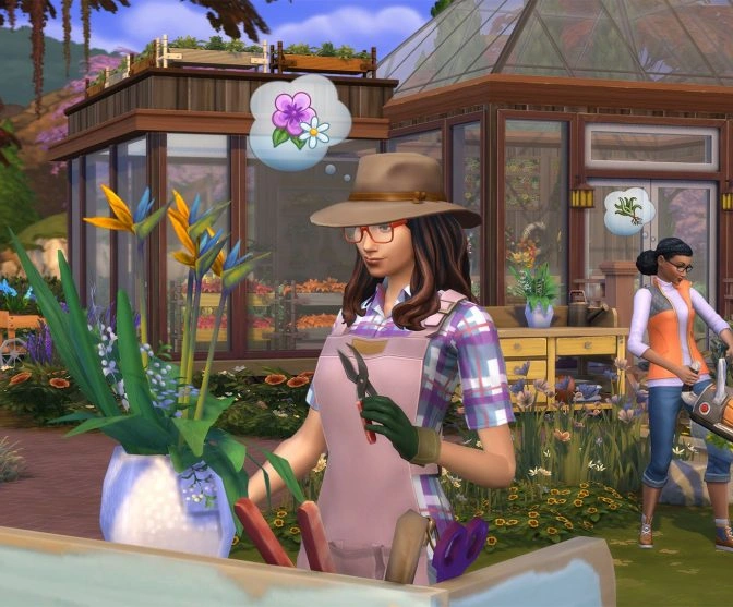 Навык флористики в «The Sims 4: Времена года»