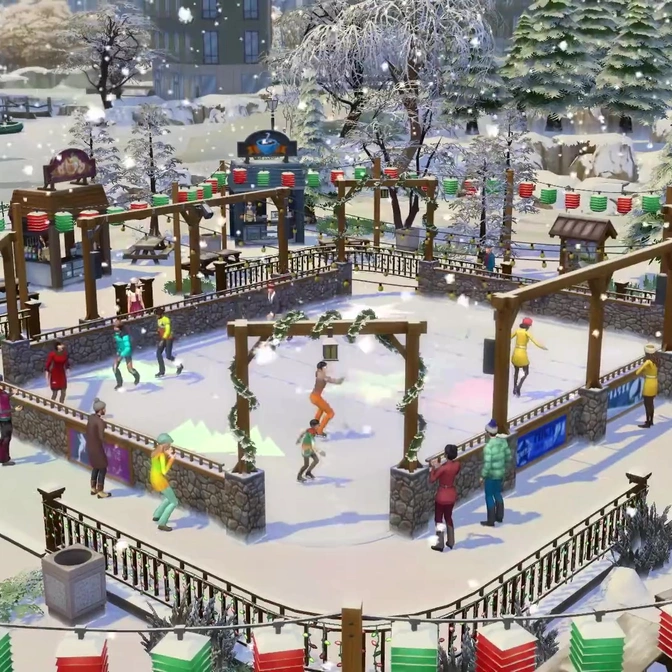 Снег всегда был проблемой для команды The Sims