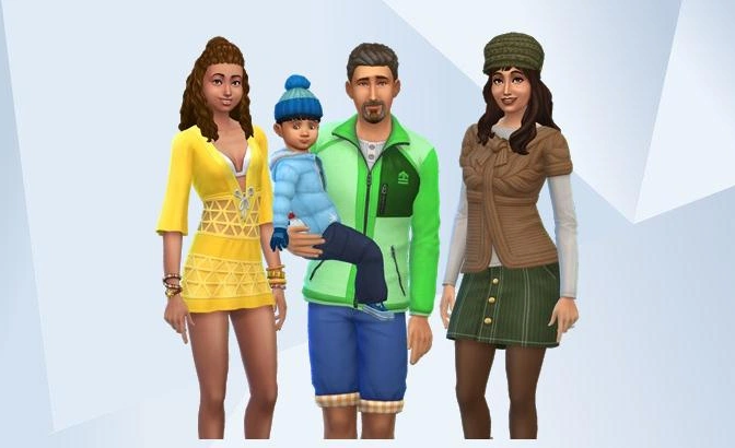 Официальные семьи из «The Sims 4: Времена года»