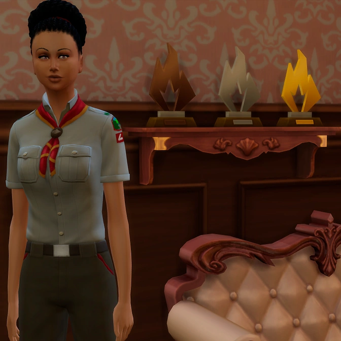 Карьера скаута в The Sims 4 «Времена года»