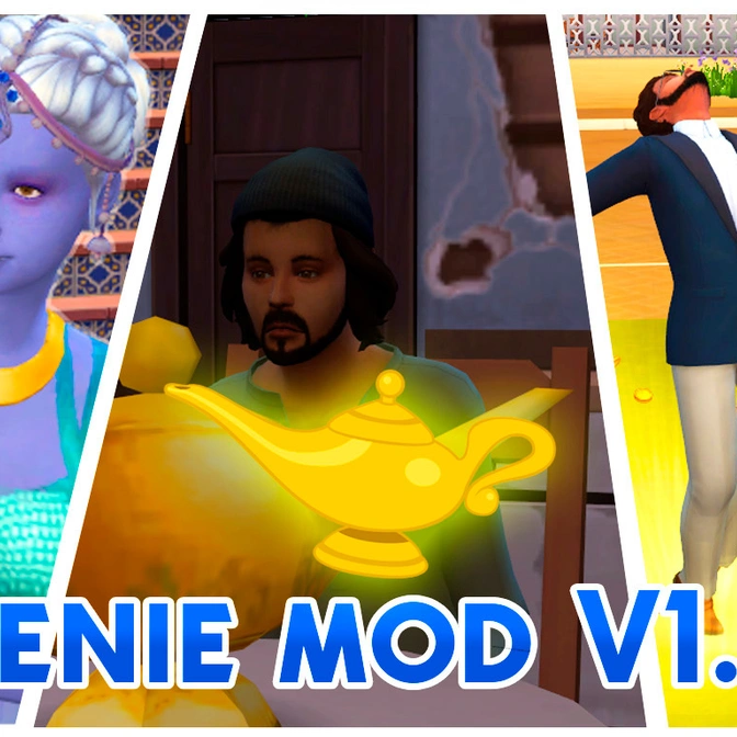 Играйте джинном в The Sims 4 с этим модом