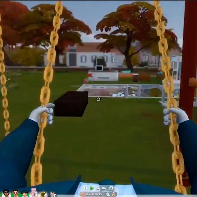 Камера от первого лица в The Sims 4 с ноябрьским обновлением
