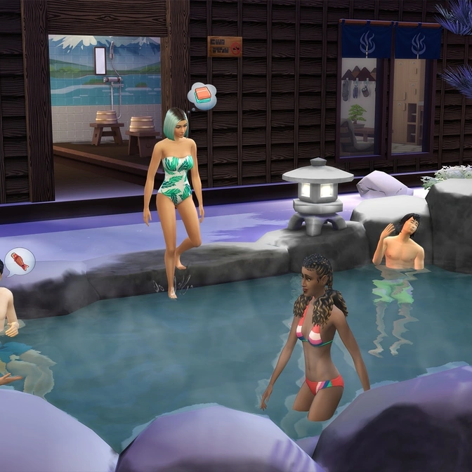 Откройте для себя гору веселья в трейлере игрового процесса «The Sims 4 Снежные просторы»