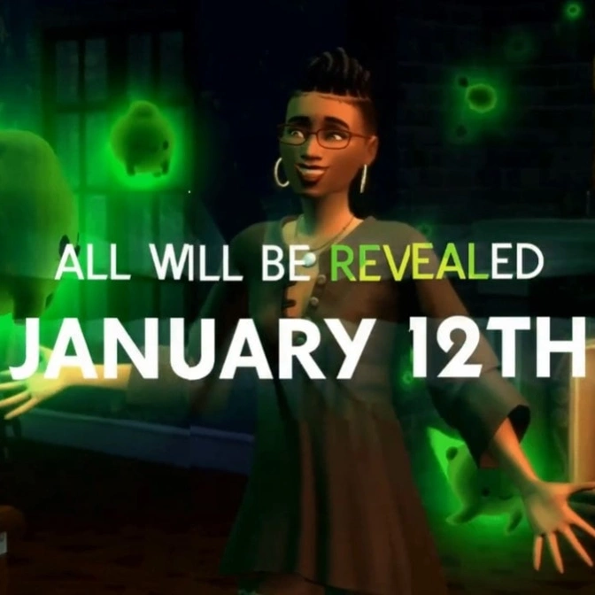 12 января состоится анонс нового контента для The Sims 4
