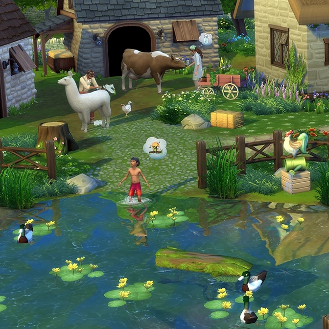 Инструмент создания водоёмов скоро появится в The Sims 4