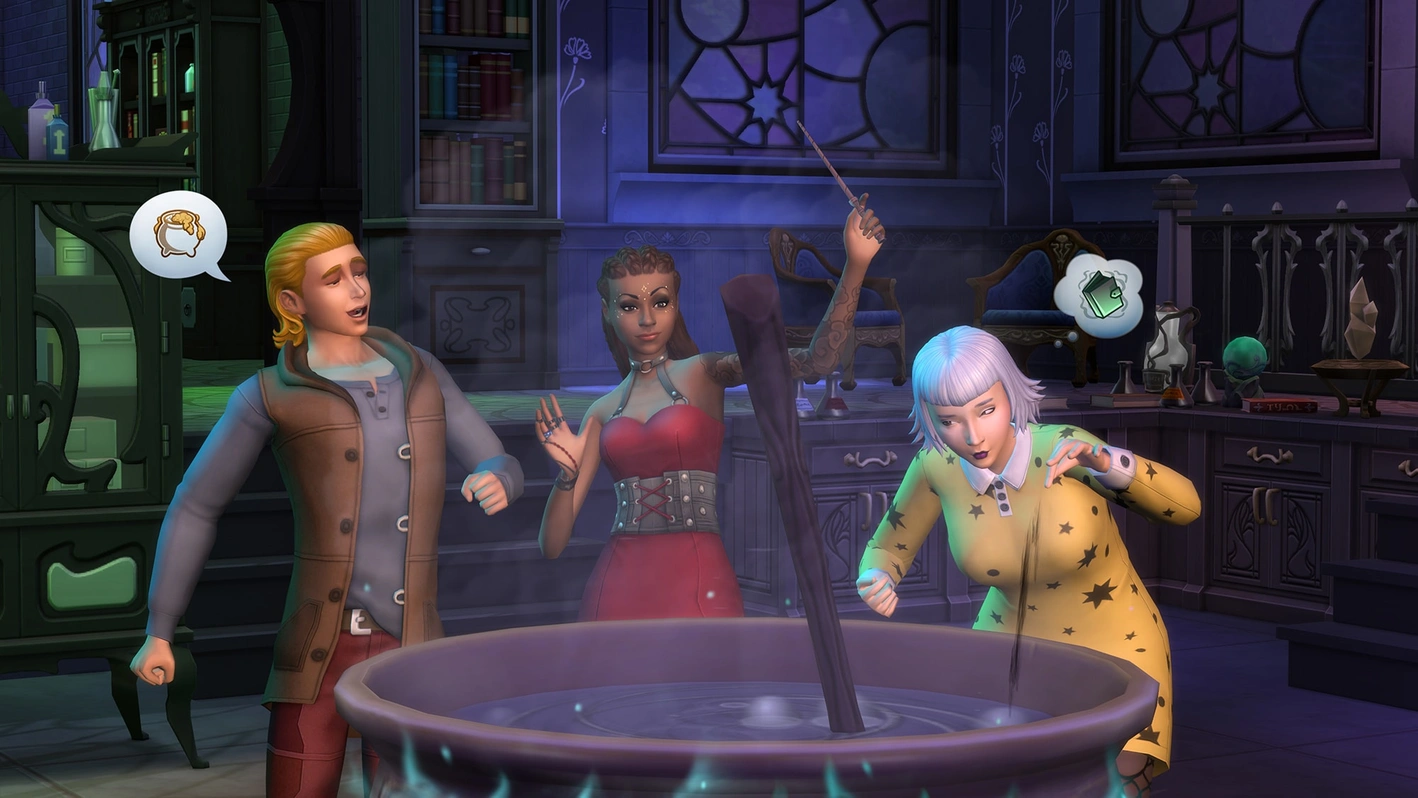 the sims 4 мир магии официальный скриншот 1
