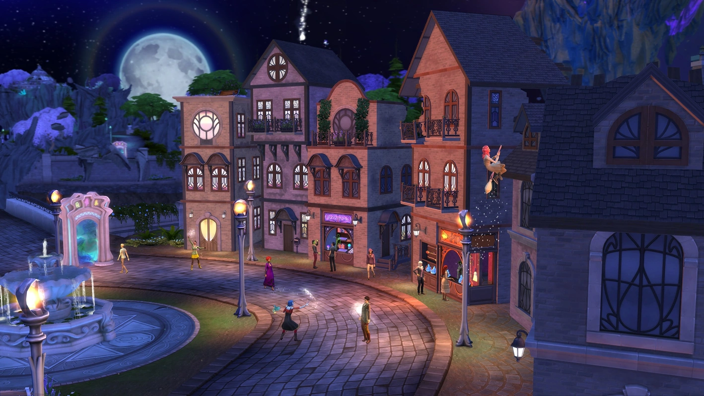 the sims 4 мир магии официальный скриншот 3