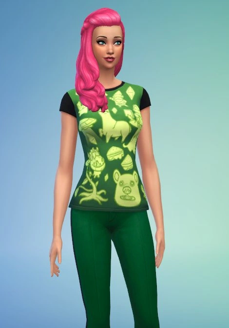Футболка в честь 17-летия серии The Sims