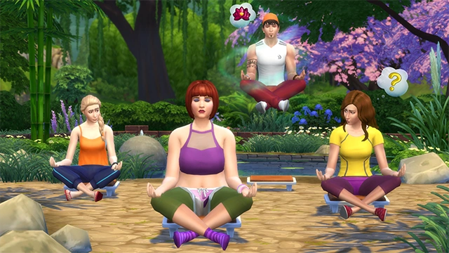 медитация the sims 4